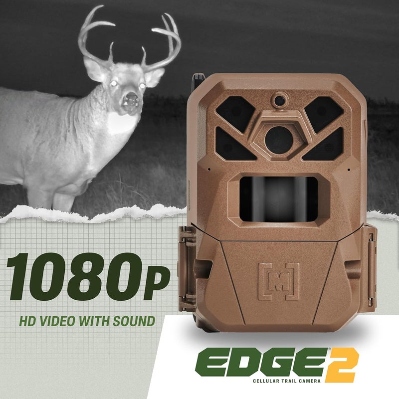 MOULTRIE Edge 2 Cellular Trail Camera - Auto Connect Nationwide 4G LTE - On Demand 36MP Photo - 1080P Video with HD Audio - 100 Ft Detection Range - Low Glow Flash - Image 5